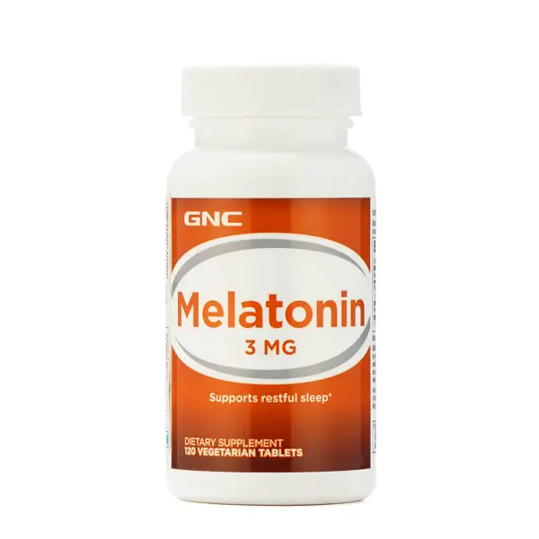 Melatonin 120tab 3MG GNC - Image 1