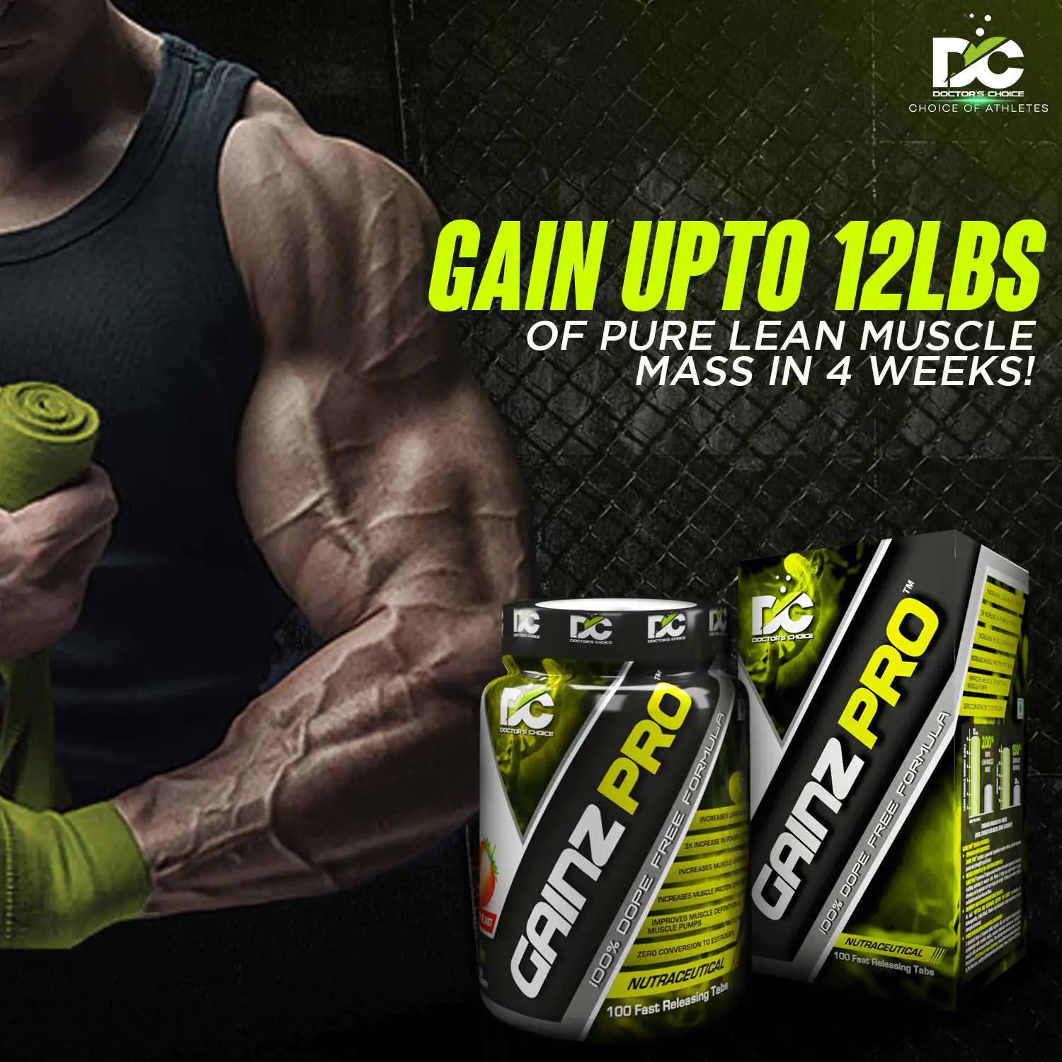 Gainz Pro 100tab Doctor Choice - Image 4