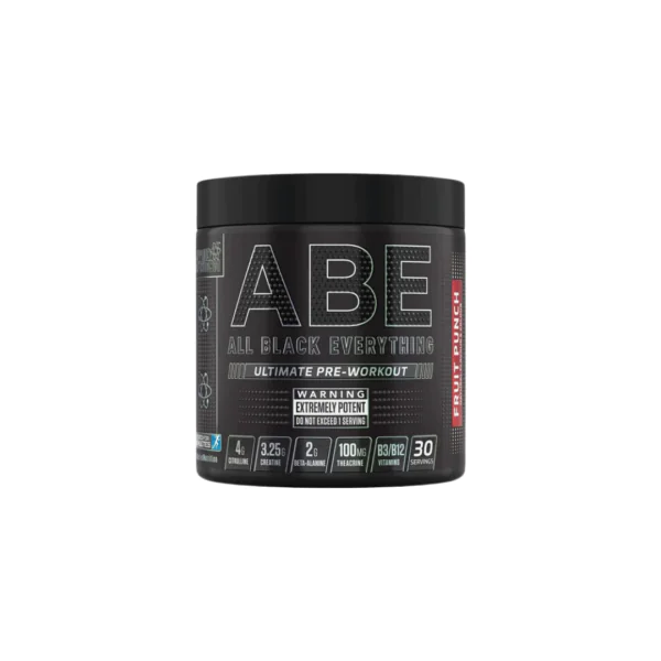 ABE – All Black Everything Pre Workout 30 Servings Applied Nutrition - Image 1