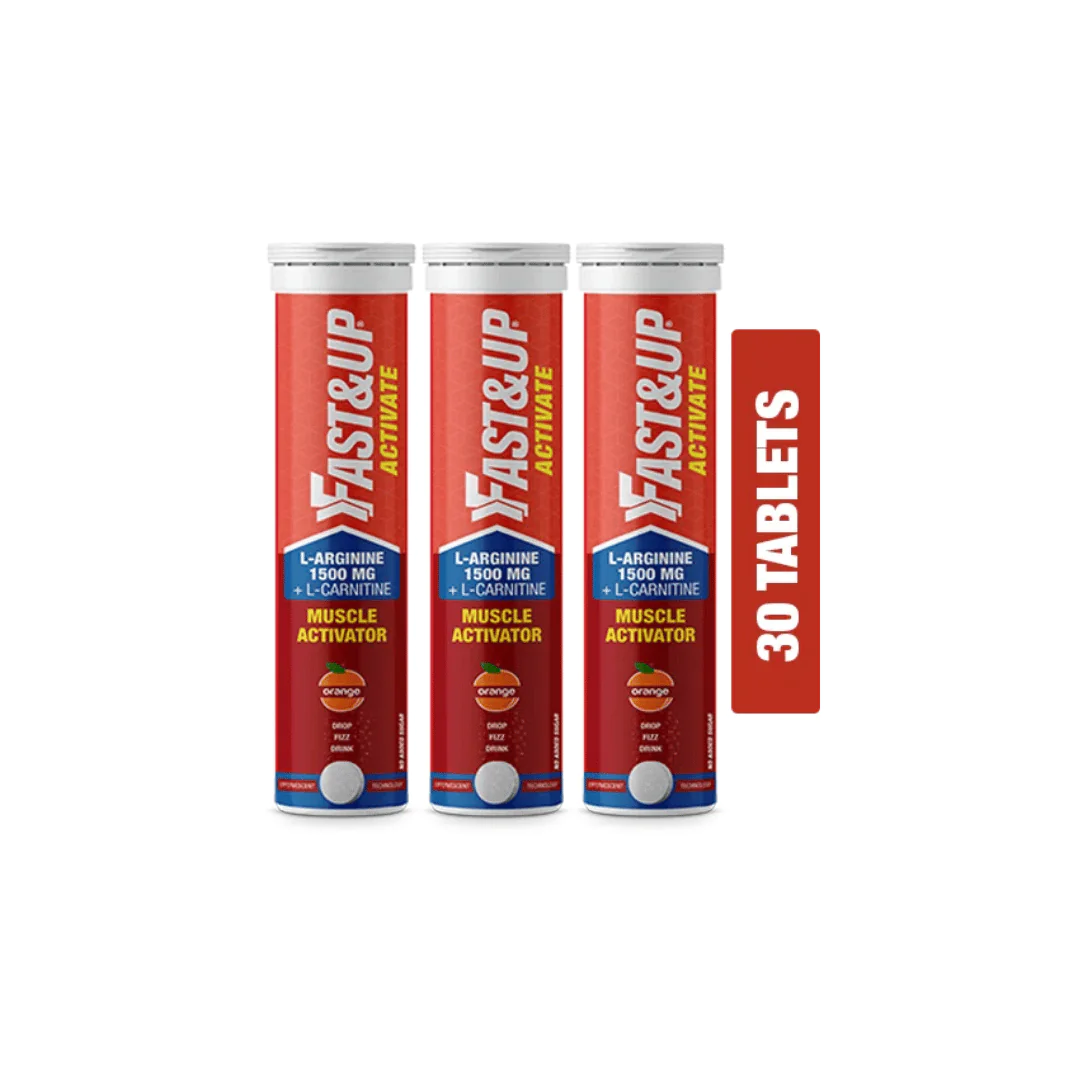 ACTIVATE - COMBO OF 3 TUBES - ORANGE FAST&UP - Image 1