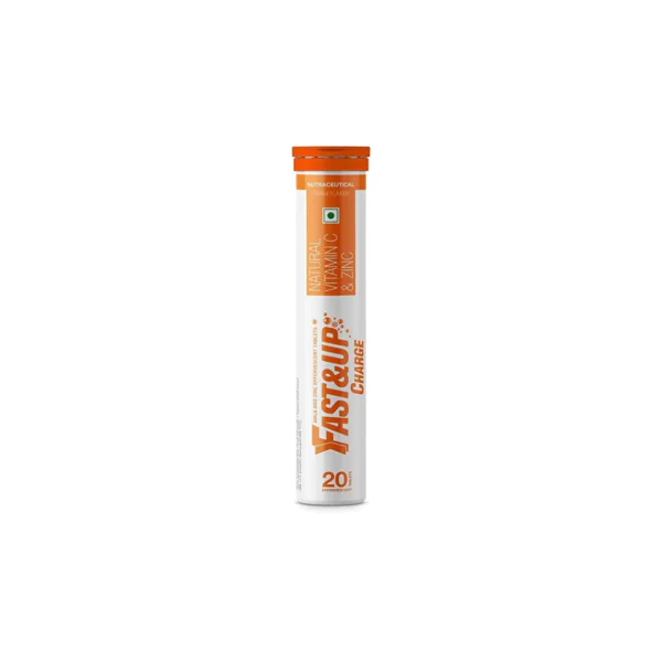 Fast&Up Charge - Vitamin C, 20  Tablets Orange flavour. - Image 1