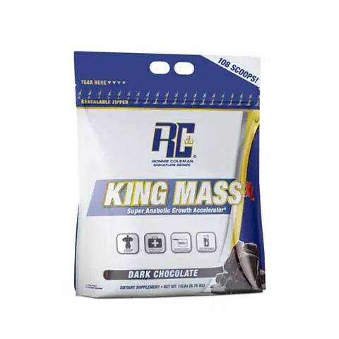 King Mass-XL 15lbs Dark Chocolate Ronnie Coleman - Image 1