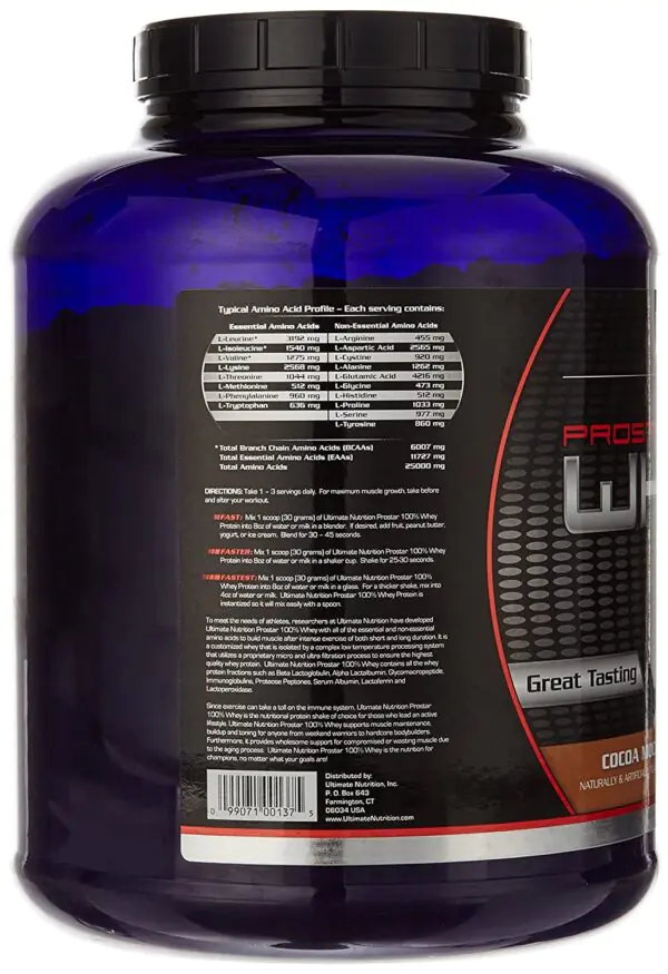 Prostar 5.28lbs  Ultimate Nutrition - Image 5