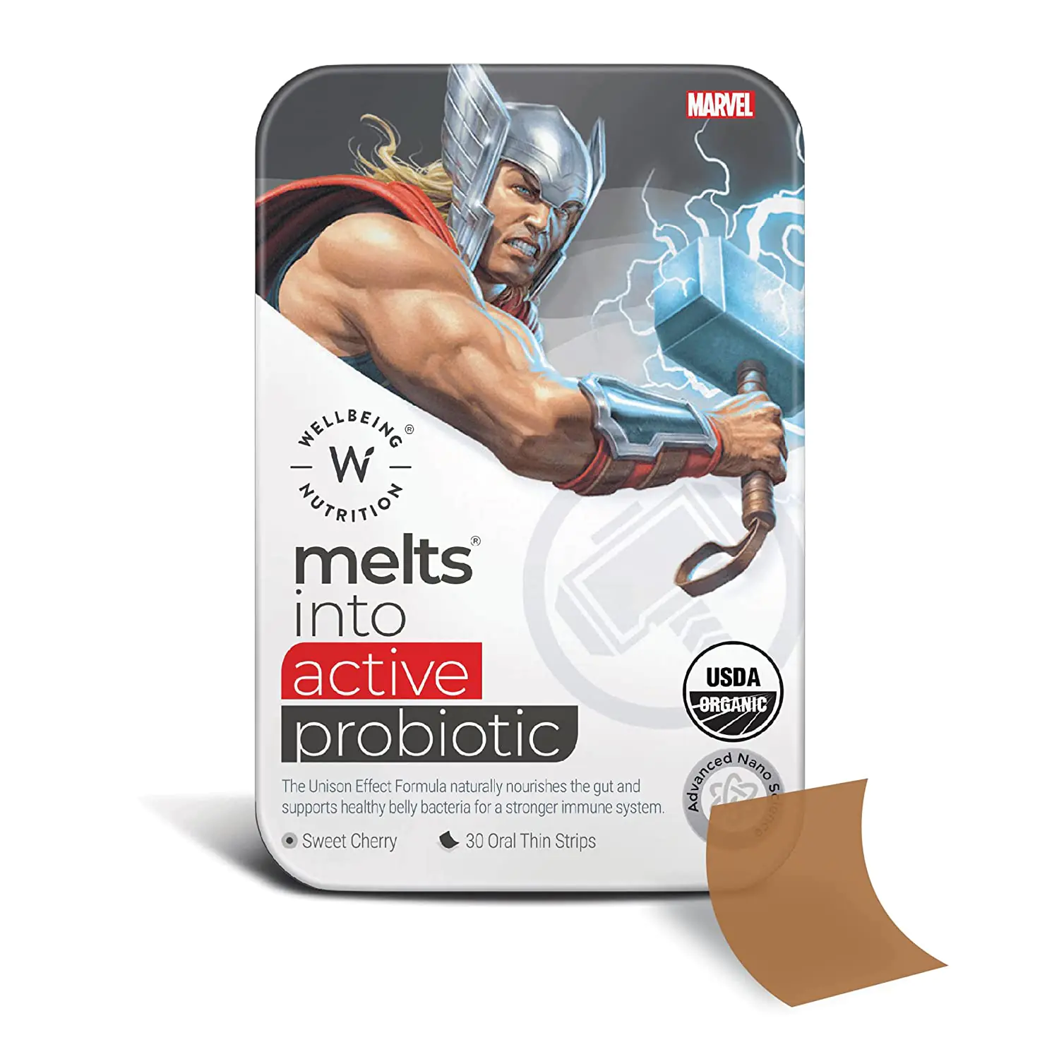 Marvel Probiotic 30strips Wellbeing - Image 1