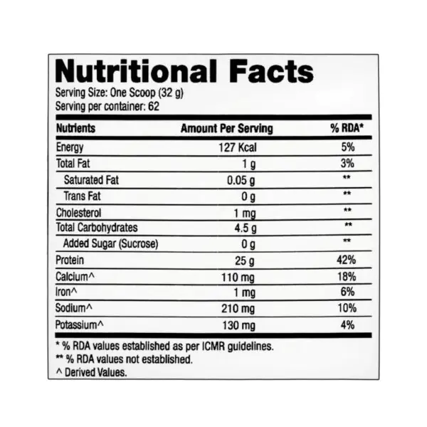 Amp Pure Isolate 1kg Gnc - Image 4