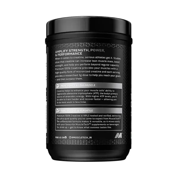 Creatine 250gm/400gm Muscletech - Image 3