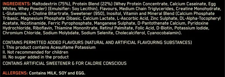 OPTIMUM NUTRITION (ON) Serious Mass Gainer powder (Veg)  Vitamins & Minerals, High Protein High Calorie Weight Gainer with 3gm Creatine - Image 3
