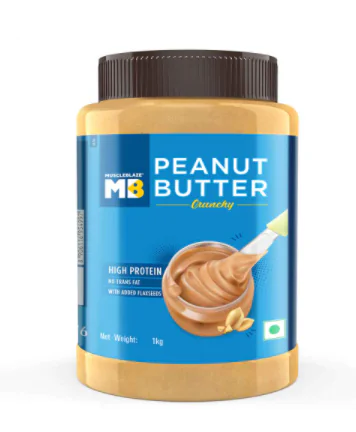 MuscleBlaze Peanut Butter 1KG - Image 1