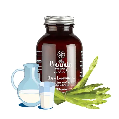 CLA + L-Carnitine 60Cap Unf The Vitamin Company - Image 1