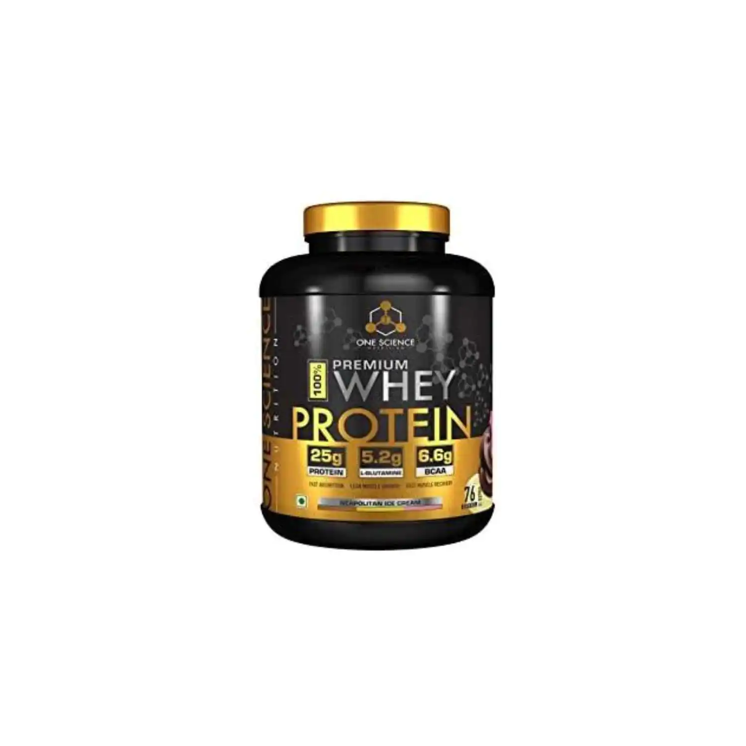 One Science Nutrition (OSN) Premium Whey Protein [Grass Fed Whey] - 25g Protein, 6.6g BCAA & 5.2 gms L-Glutamine | Refuels & Repairs Muscles - 5 lbs - Image 1