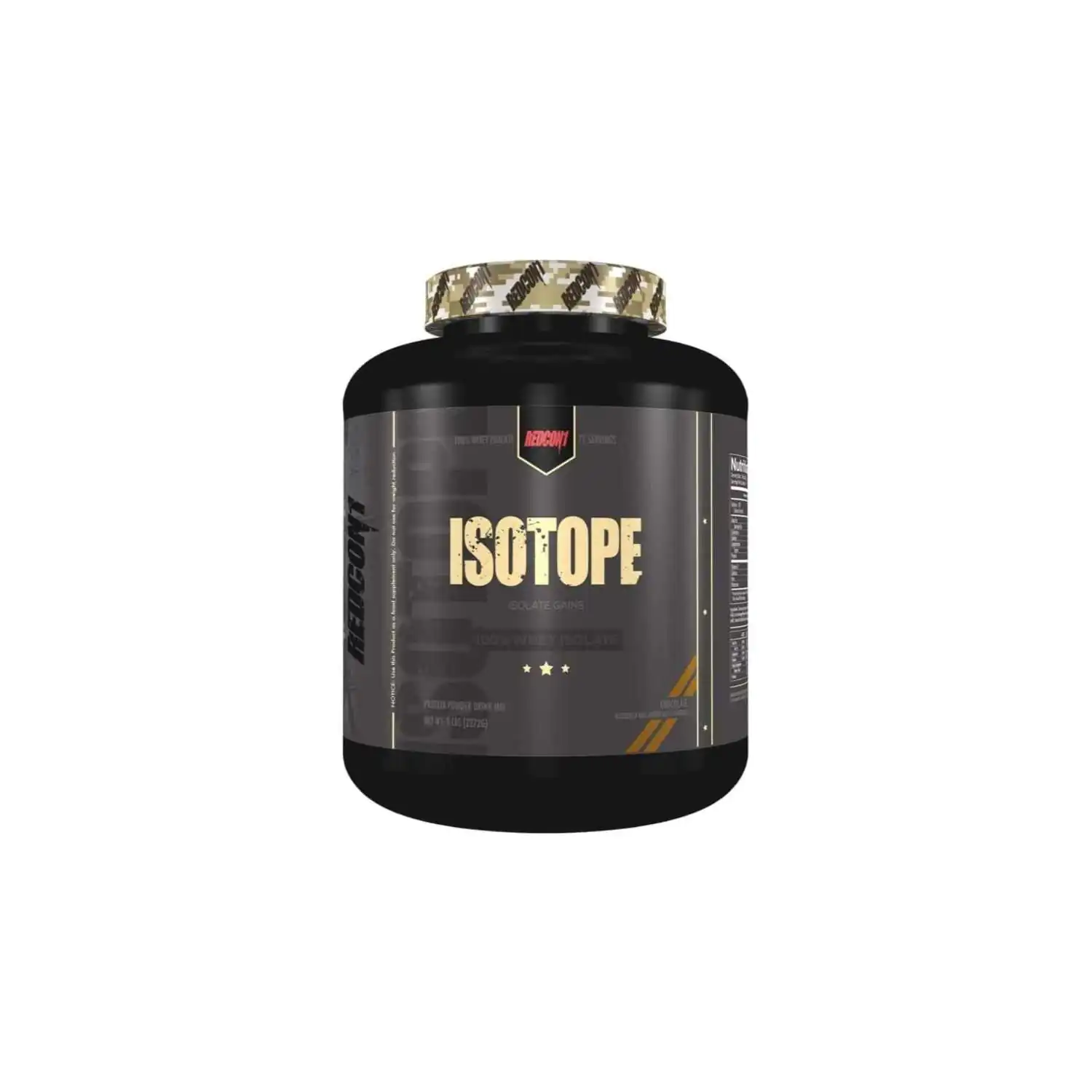 Isotope Whey Isolate Protein 5lbs Chocolate Redcon 1 - Image 1