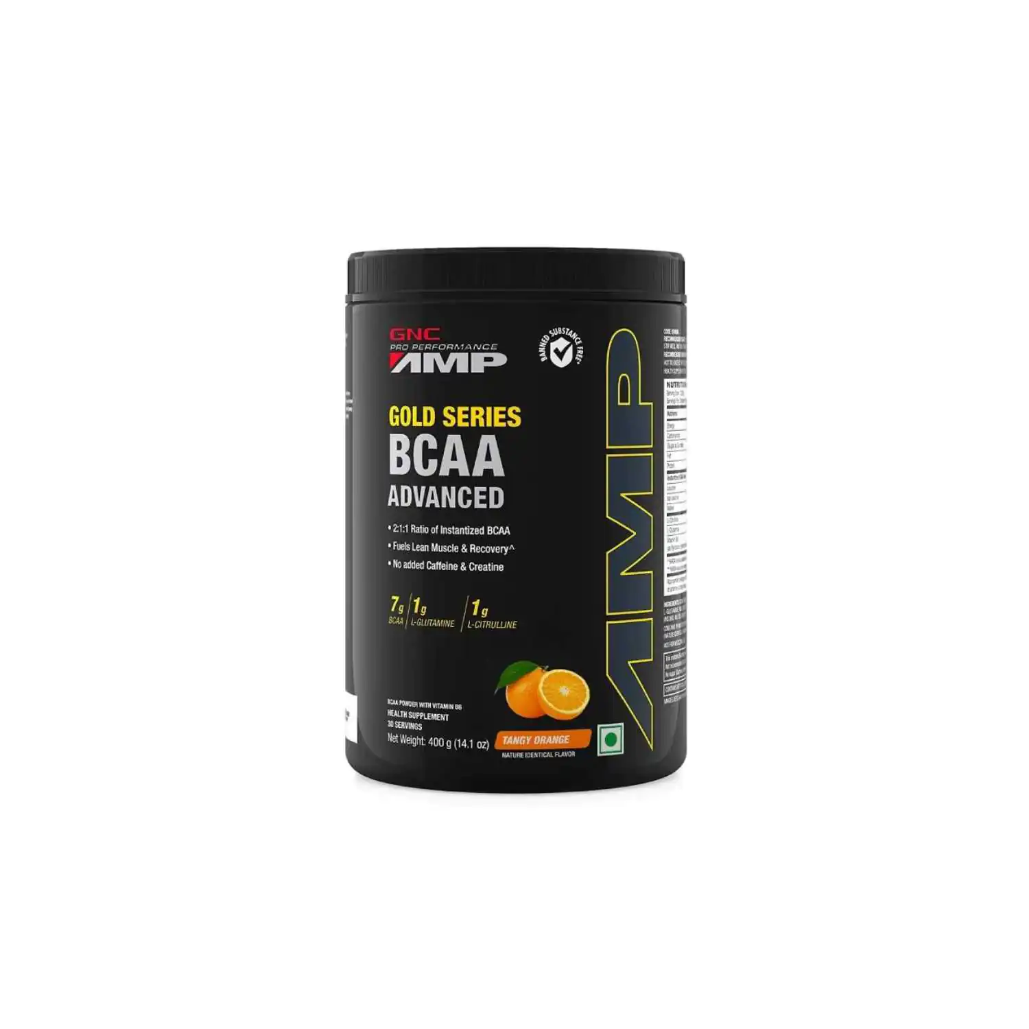 AMP Gold Series BCAA 400gm GNC - Image 1