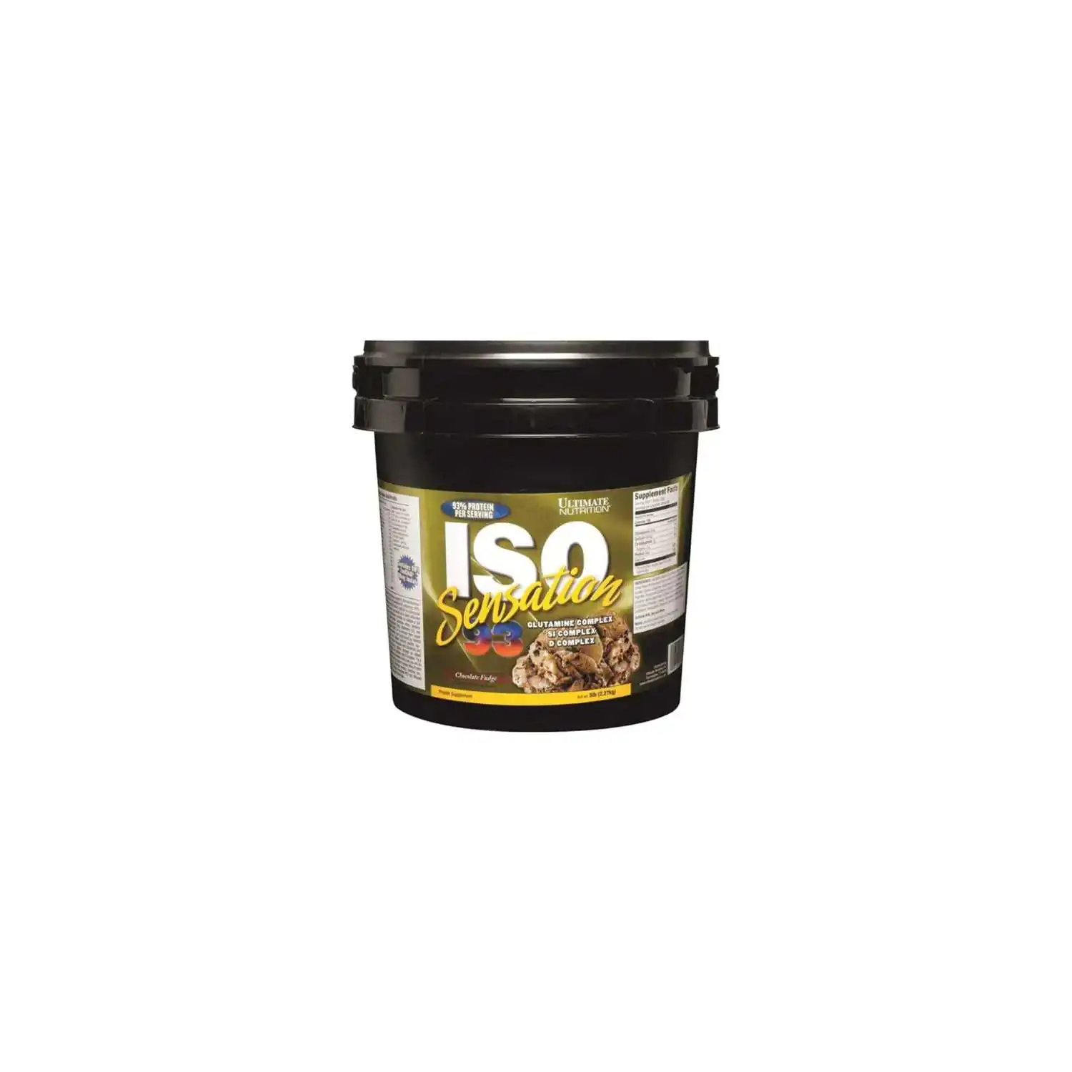 Iso Sensation 5lbs Chocolate Fudge Ultimate Nutrition Iso Sensation 93 5lbs Ultimate Nutrition - Image 1