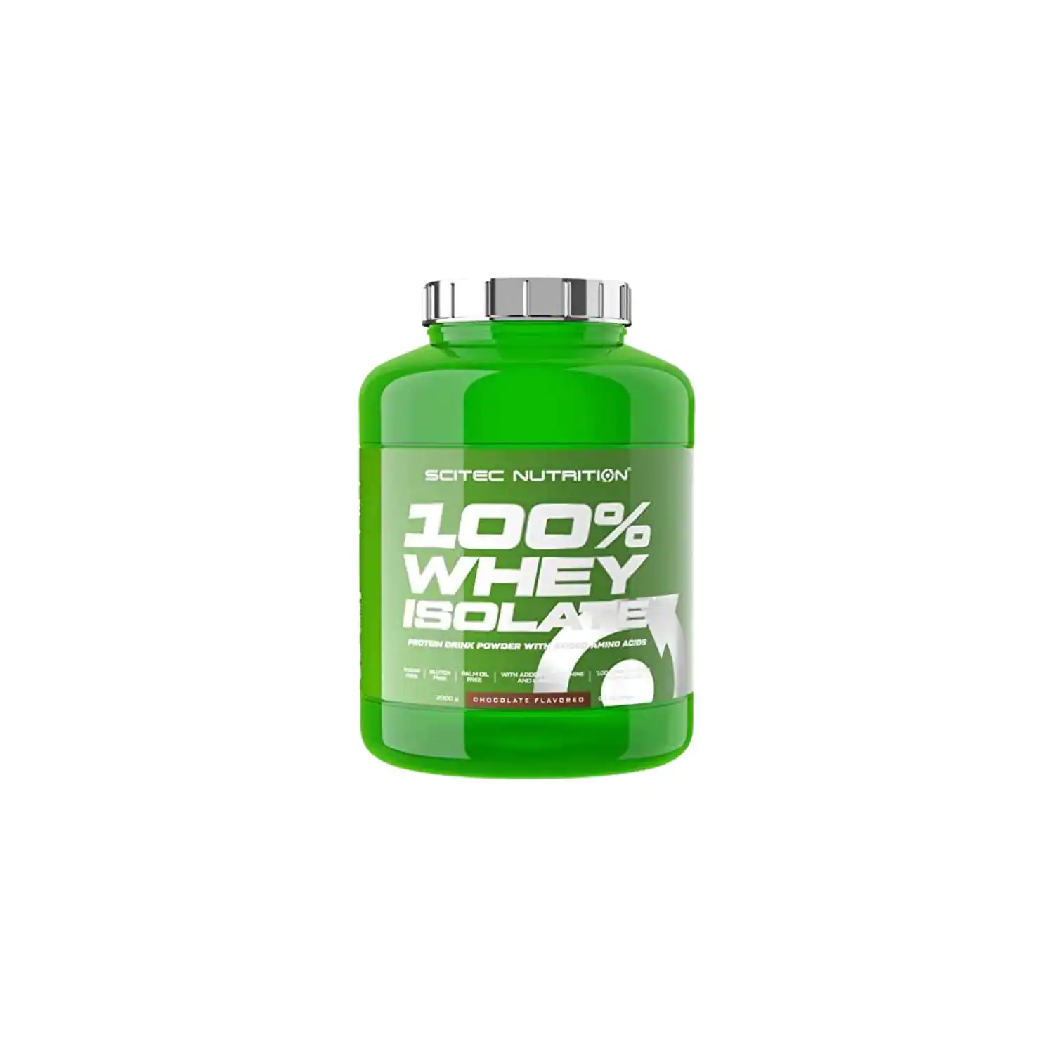 Scitec-Scitec-100-Whey-Isolate-4.4-lbs-Chocolate.jpg Scitec Nutrition 100% Whey Isolate - 2kg - Image 1