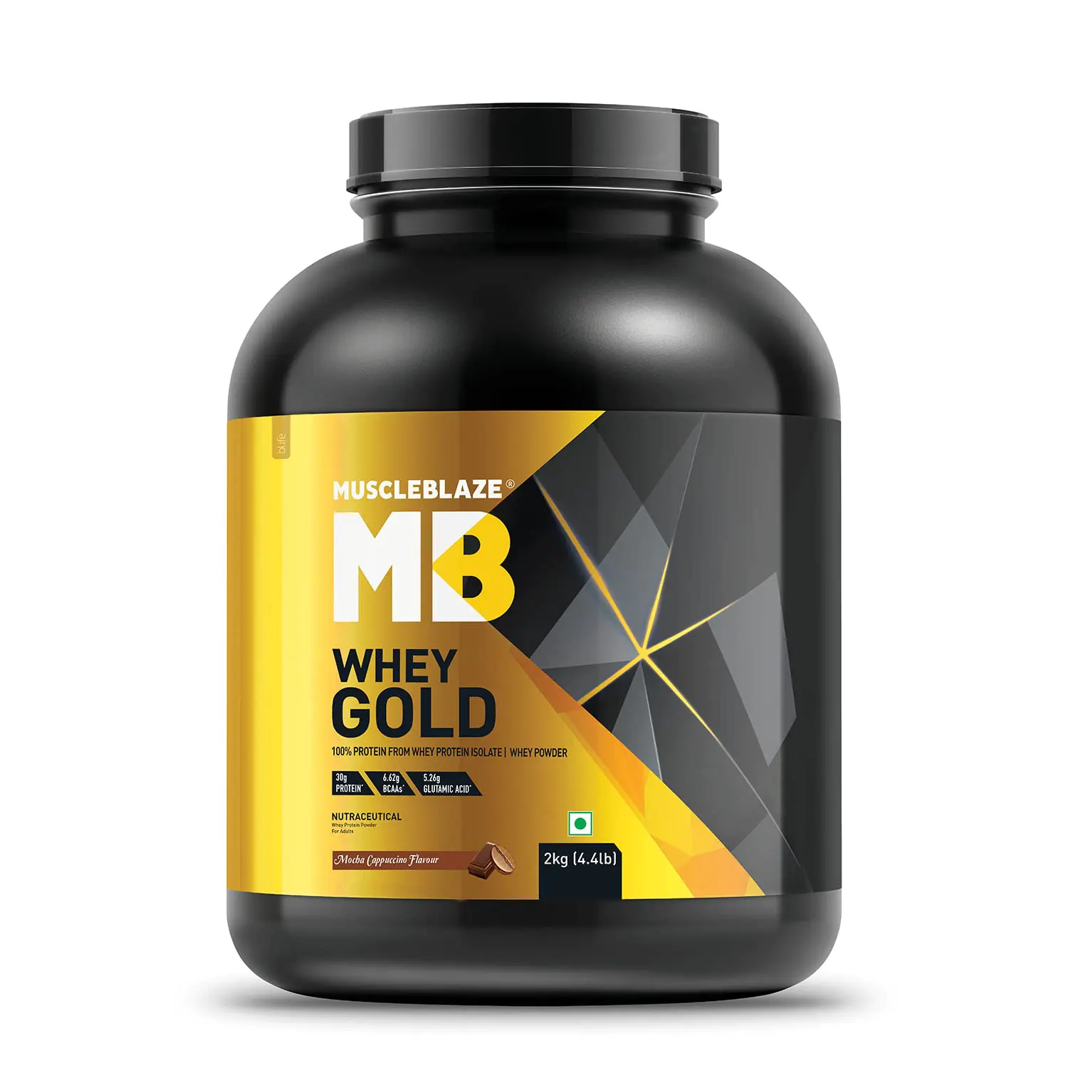 MuscleBlaze Whey Gold Rich Milk Chocolate - Image 2