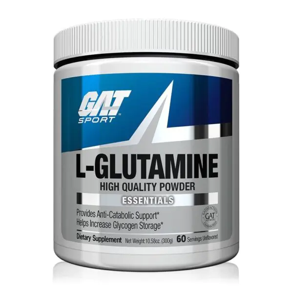 L-Glutamine 60ser Unflavoured GAT - Image 1
