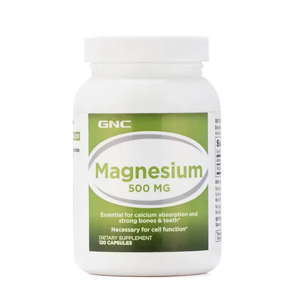 mag-500mg.jpg Magnesium 370mg 120Caps Gnc - Image 1