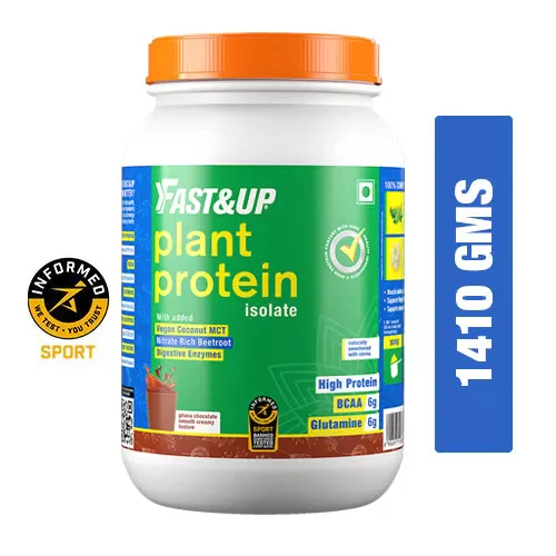 PLANT PROTEIN - GHANA CHOCOLATE FAST&UP 30 Serving - Image 1