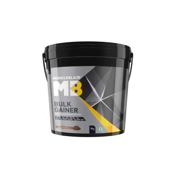 Bulk Gainer 5kg Chocolate MuscleBlaze - Image 1