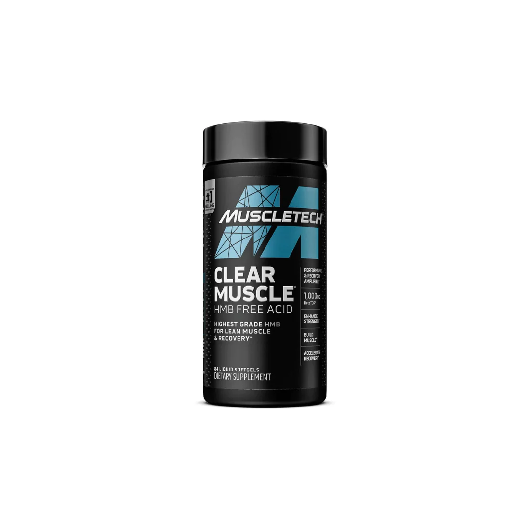 Muscletech Clear Muscle Next Gen Pack of 84 Softgels Clear Muscle 84caps Muscletech - Image 1