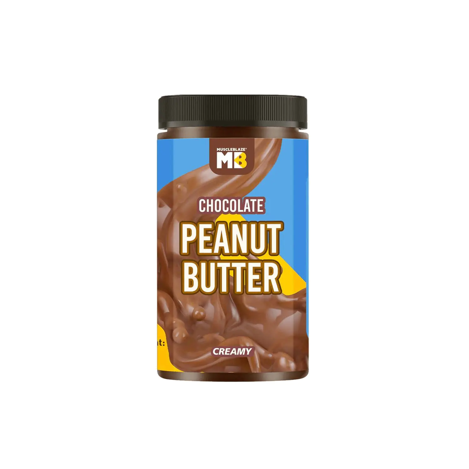 MuscleBlaze Chocolate Peanut Butter creamy 1kg MuscleBlaze Chocolate Peanut Butter 1 kg - Image 1