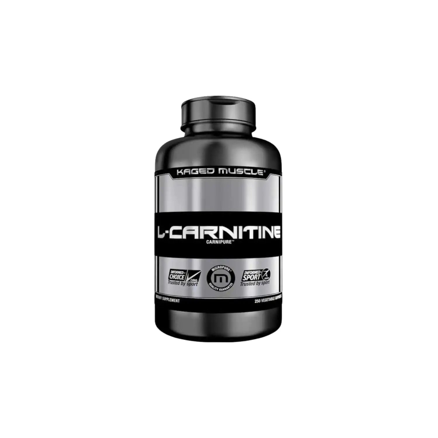Kaged Muscle L-Carnitine, 250 capsules, Unflavoured - Image 1