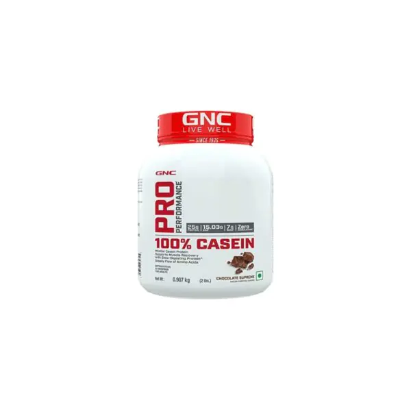 Pro Performance 100% Casein 907kg Chocolate Supreme GNC - Image 1