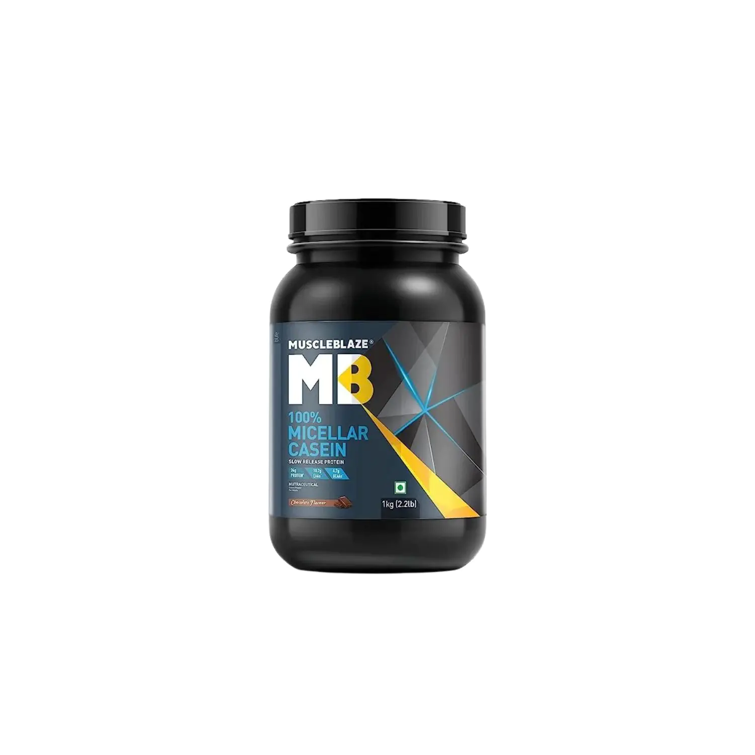 100% Micellar Casein 1kg Chocolate muscleblaze100% Micellar Casein 1kg Chocolate muscleblaze MuscleBlaze 100% Micellar Casein Chocolate 1 kg - Image 1