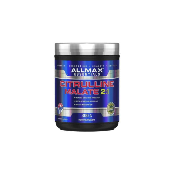 ALLMAX Essentials CITRULLINE Malate 2:1-300 g Powder - Improves Endurance & Recovery - Vegan - 150 Servings - Image 1