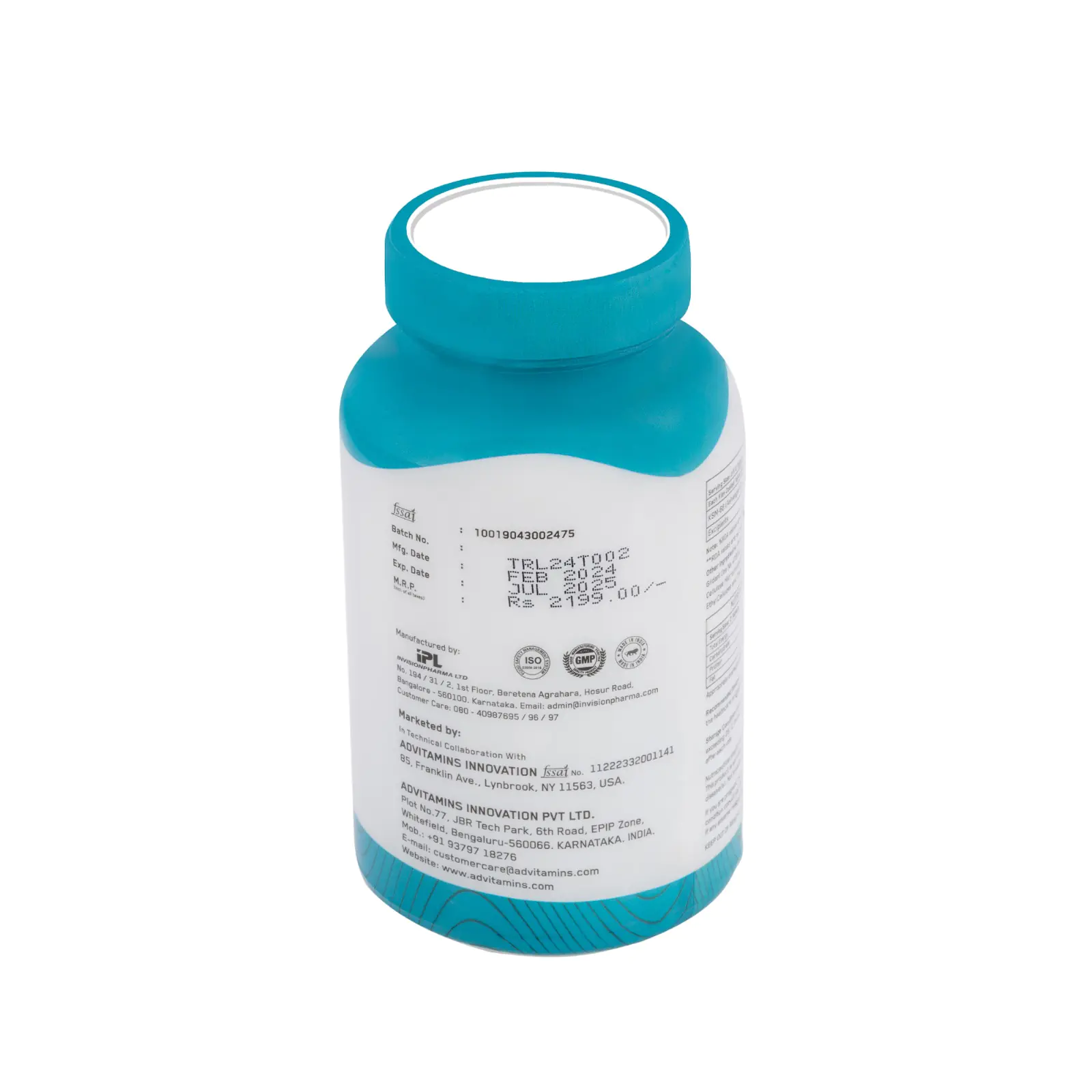 Extra Powerful Ashwagandha 2000mg 60Tab Advitamins - Image 2