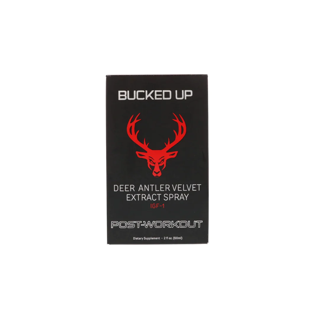 Deer Antler Velvet Extract Post-workout 60ml Unf Bucked Up Deer Antler Velvet Extract Post-workout 60ml Unf Bucked Up - Image 1