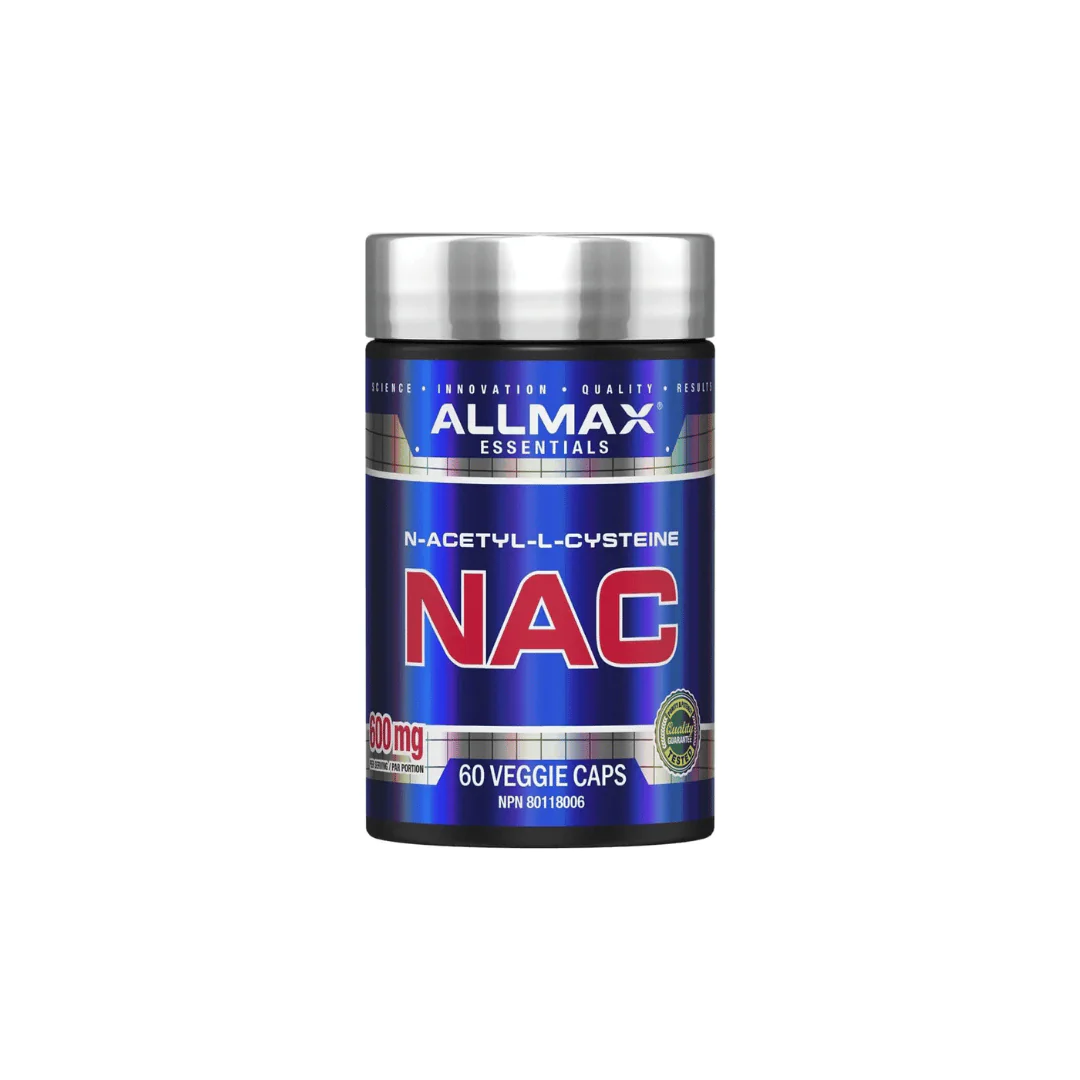 ALLMAX NAC - 60 Veggie Capsules - Immune Support & Free Radical Protection - 60 Servings - Image 1