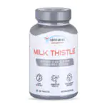 Milk Thistle Natural Body Detox & Digestive EnzymesHealth Fatty Liver Care - Supports Fatty Liver, Natural Detoxification Formula - Milk Thistle (Silymarin Marianum) - 1000mg - Support Liver Health - 60Tab ADVITAMINS