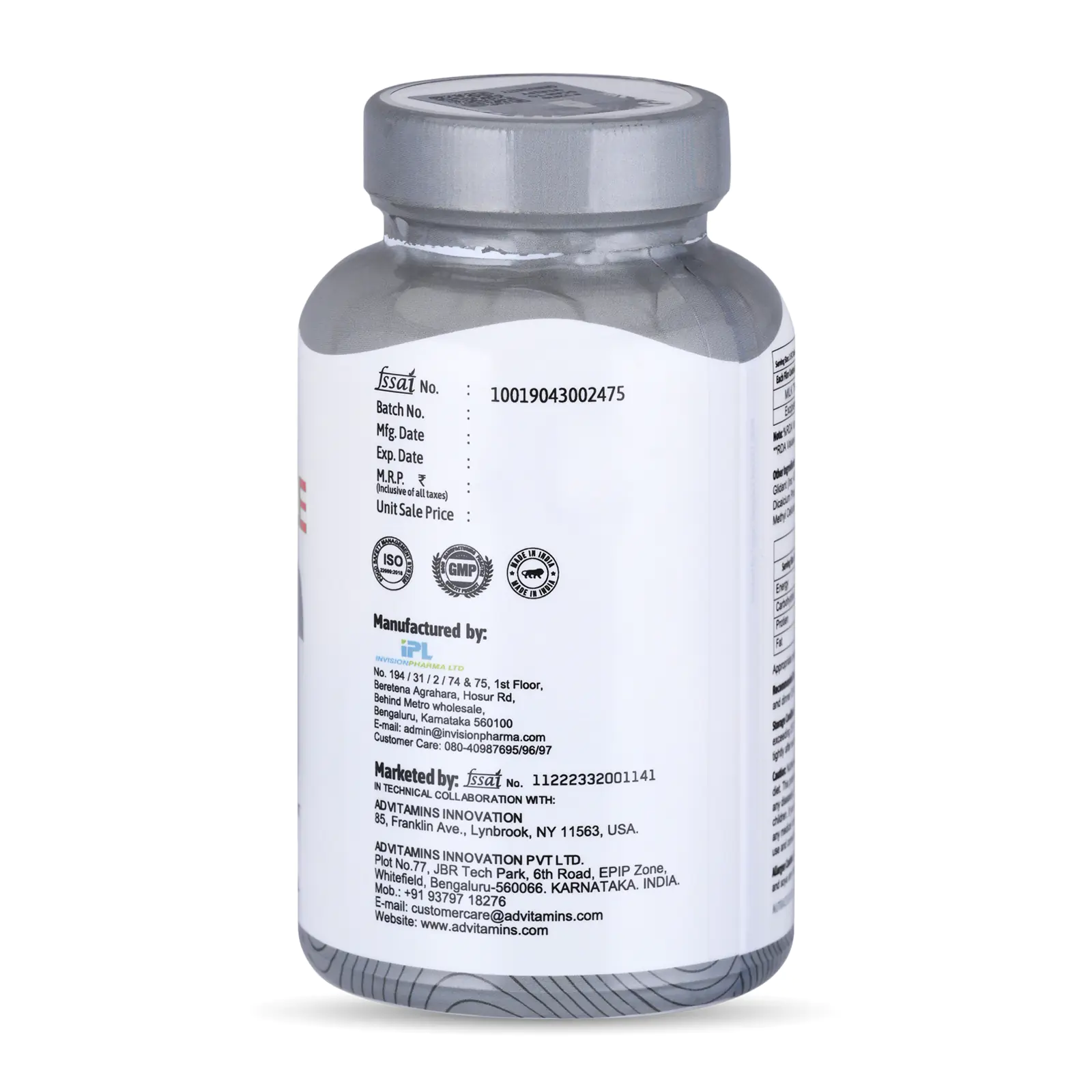 Milk Thistle Natural Body Detox & Digestive EnzymesHealth Fatty Liver Care - Supports Fatty Liver, Natural Detoxification Formula - Milk Thistle (Silymarin Marianum) - 1000mg - Support Liver Health - 60Tab ADVITAMINS - Image 2