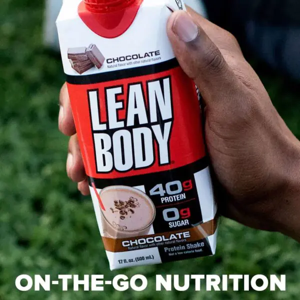Lean Body Ready-to-Drink Protein Shake Chocolate/Vanilla/Pina colada/Salted Caramel/Cookies and Cream/Strawberry - Image 2