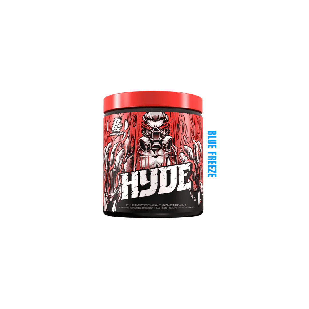 HYDE OG (ProSupps Hyde OG Intense Energy High-Stim Pre Workout, Blue Freeze HYDE OG (ProSupps Hyde OG Intense Energy High-Stim Pre Workout, Blue Freeze/Solar Punch/Tropical Cyclone – 30 servings) - Image 1