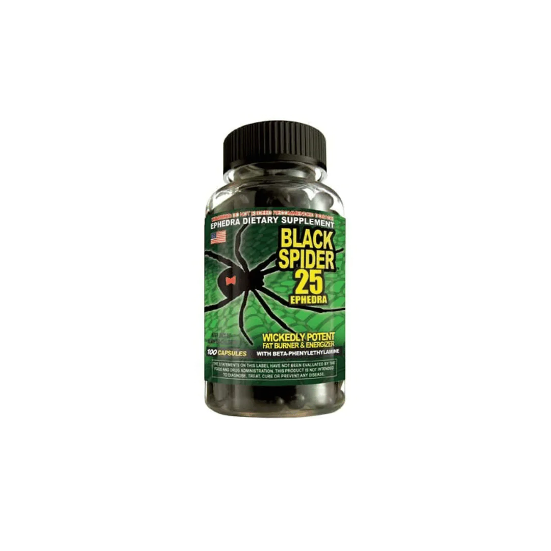 142 Black Spider 100Caps Cloma Pharma