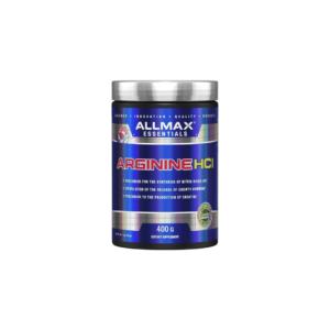 Arginine HCI 400gm Unf Allmax