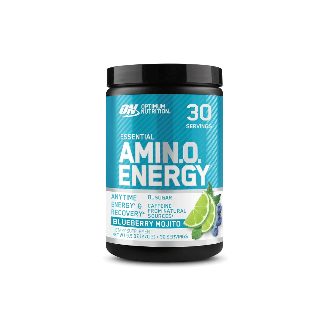 Optimum Nutrition (ON) Amino Energy - Pre Workout with Green Tea Extract, BCAA, Amino Acids, Green Coffee Extract, Energy Powder - Pineapple, 30 Servings - Image 1