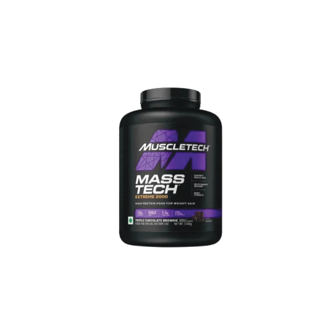 Mass Tech Extreme 3KG Triple Chocolate Brownie MuscleTech - Image 1