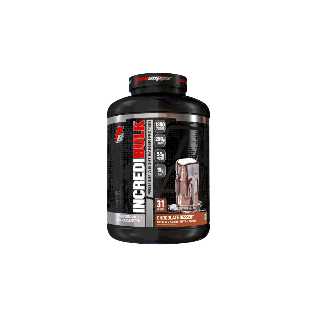 Incredibulk Premium Weight Gainer Protein | Whey Protein Weight Gainer for Men, Women | Muscle Mass Gainer | Lean Muscle Growth | 250g Carbs, 54g Protein, 19g EAA | 2.7kg - Image 1