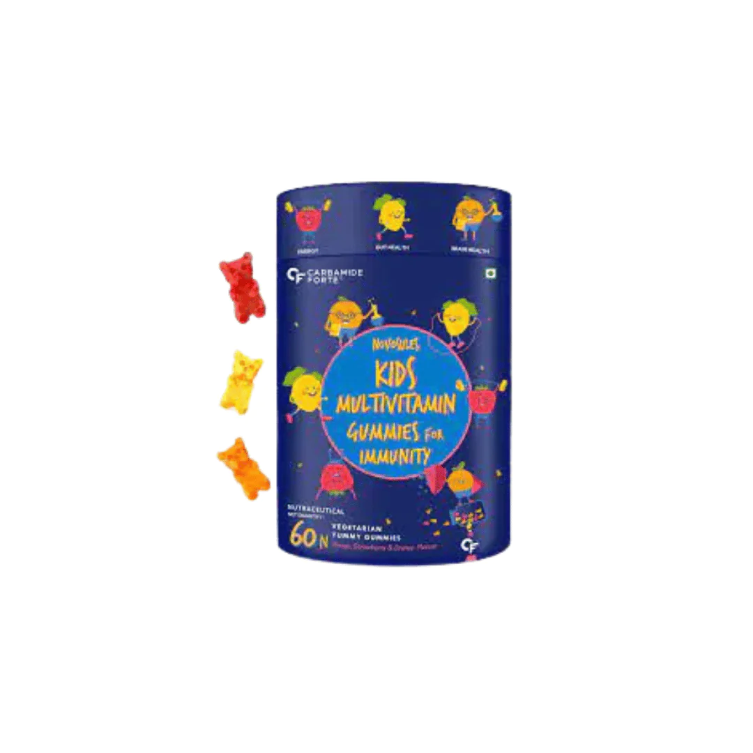 Carbamide Forte Multivitamin Gummies for Kids & Adults with Superfoods–60 Gummies - Image 1